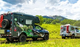 房车自驾游视频,穿越山水，尽享自由行